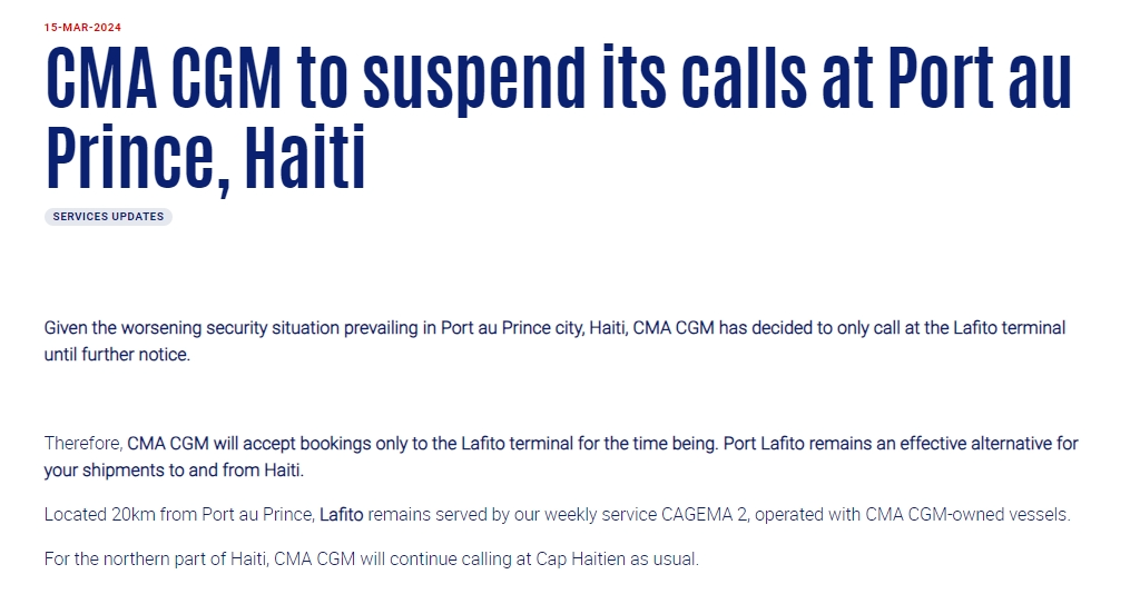 涨价预警！各大船公司宣布：这些航线大调价...(图5)