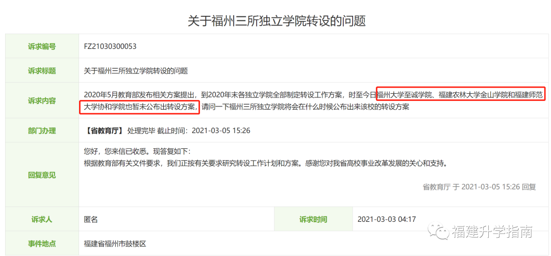 全国91所独立学院成功转设！164所学院有望更名！福建呢？