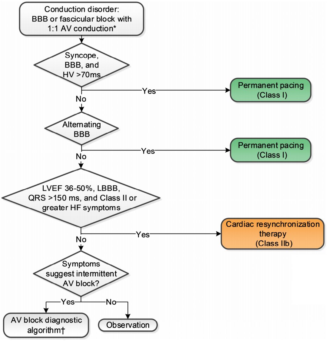 美國發布2018版心動過緩和心臟傳導延遲指南，你要的流程圖來了！ 健康 第10張