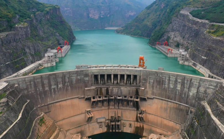 黑科技满满的溪洛渡水电站，比三峡还高100米，修建难度有多大 - 知乎