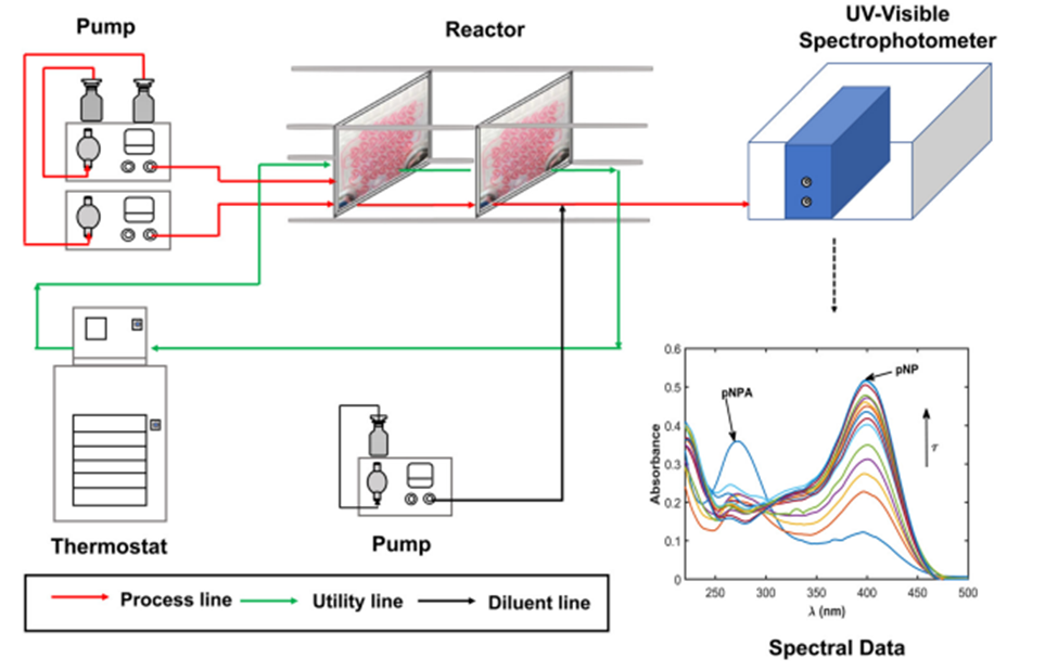 機器學(xué)習(xí)與連續(xù)流連載系列丨使用康寧反應(yīng)器集成在線光譜，通過半監(jiān)督機器學(xué)習(xí)識別化學(xué)反應(yīng)式計量和動力學(xué)模型