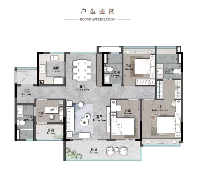 天河全新盘世纪金源.天河源筑户型图曝光，建面91-142㎡！
