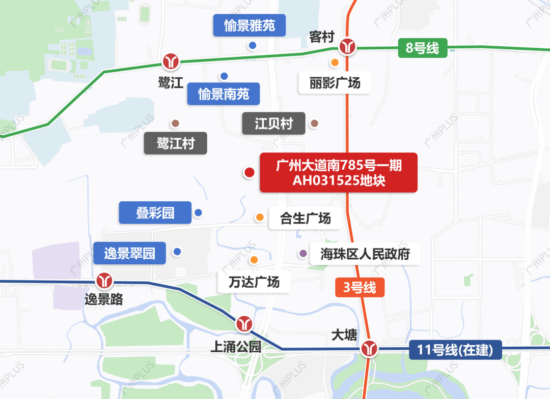 广州楼面价*10洗牌，海珠成本次拍地*大赢家！