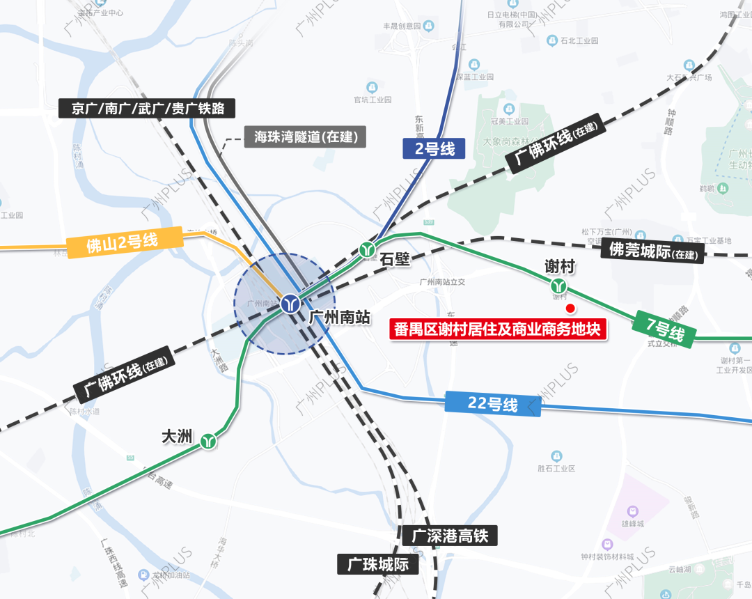 广州楼面价*10洗牌，海珠成本次拍地*大赢家！