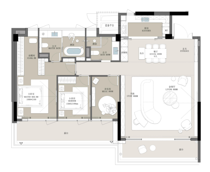 广州城投天赋壹号大平层会卖多少钱一平？