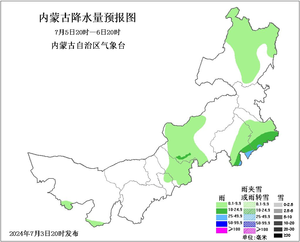 2024年07月04日 兴安盟天气