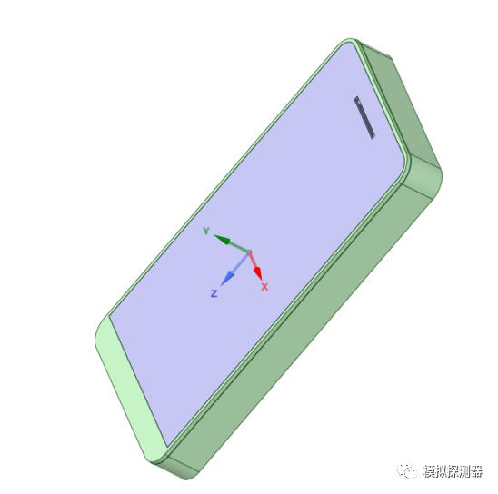 Icepak手机网格剖分的图2