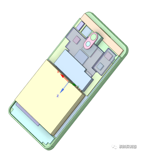 Icepak手机网格剖分的图3