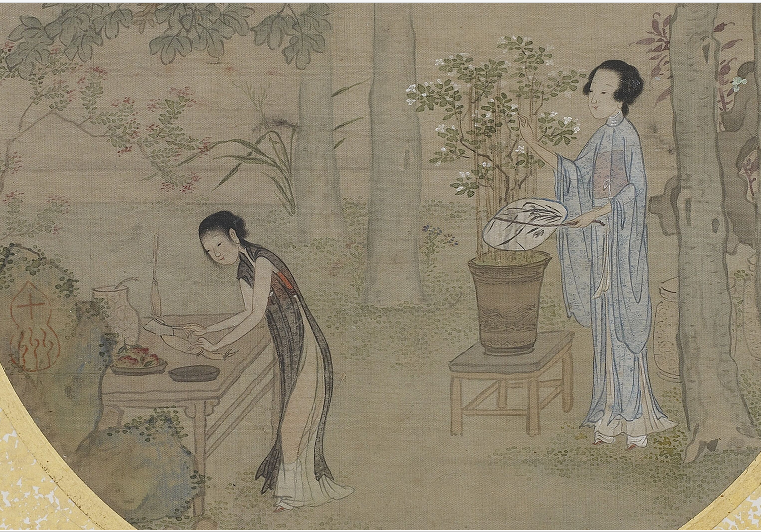 小暑神清夏日长，座接花茵一院香