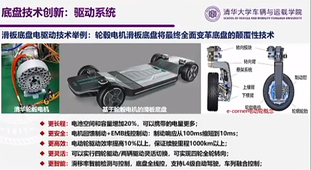 欧阳明高院士：轮毂电机将成为变革【滑板底盘】的颠覆性技术的图2