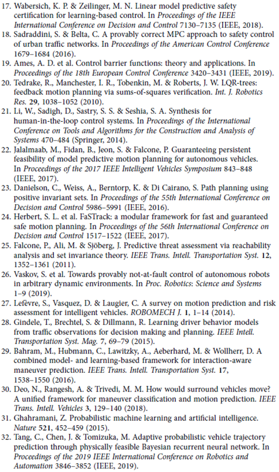 应用在线验证技术防止自动驾驶汽车主动事故的图28