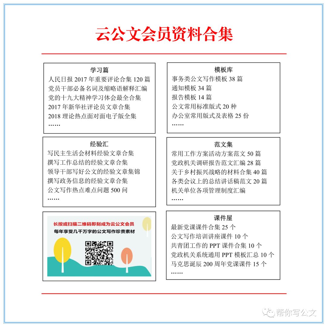 帮你写公文 自由微信 Freewechat