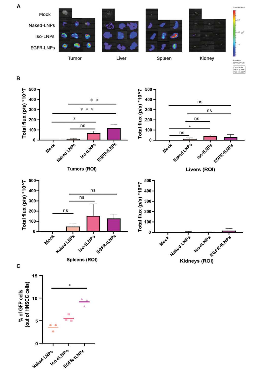 靶向CRISPR-Cas9脂質(zhì)納米顆粒在頭頸癌中的治療性基因組編輯