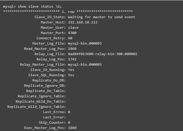 MySQL 5.7 多主一从（多源复制）同步配置