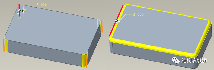 塑胶件的结构设计：倒角篇的图17
