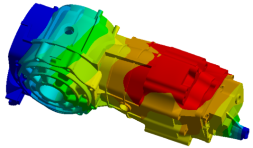 基于PERA SIM的汽车变速箱箱体模态分析的图5