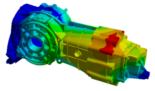 基于PERA SIM的汽车变速箱箱体模态分析的图10