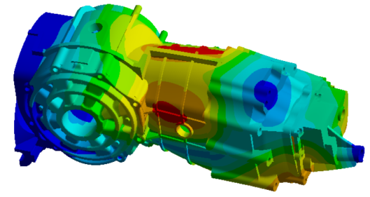 基于PERA SIM的汽车变速箱箱体模态分析的图11