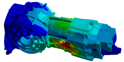 基于PERA SIM的汽车变速箱箱体模态分析的图13