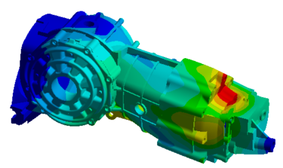 基于PERA SIM的汽车变速箱箱体模态分析的图16