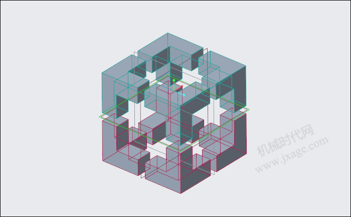 Creo创建视角误差立方体及分割曲面的作用的图10