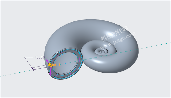 Creo创建一个大喇叭,很简单!的图23