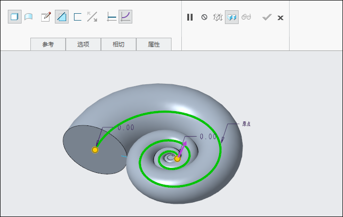 Creo创建一个大喇叭,很简单!的图12