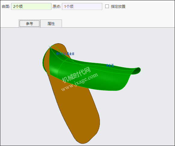 Creo如何在曲面上创建纹理？展平面组的用法的图9