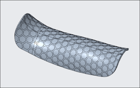 Creo如何在曲面上创建纹理?展平面组的用法的图1