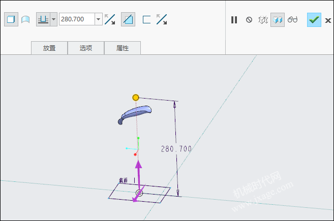 Creo如何在曲面上创建纹理?展平面组的用法的图7