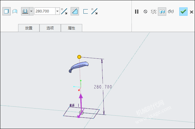 Creo如何在曲面上创建纹理？展平面组的用法的图7