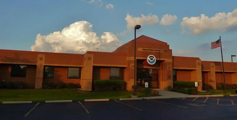 Wilmington国家气象局的办公室，版权属于原作者