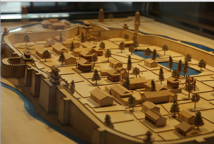 无锡古城模型图片