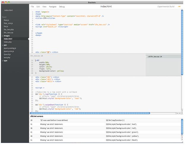 Web前端开发工具和框架