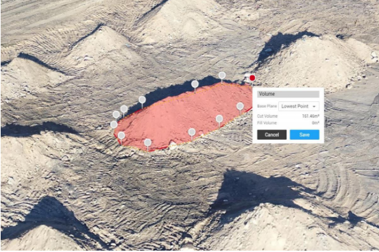 无人机矿山测绘可视化模型采集的图8