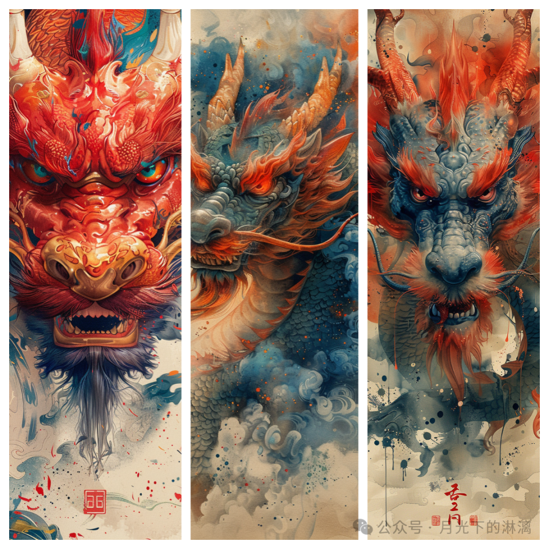 AI绘画之Midjourney——中国龙