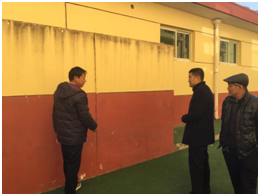 麟游县镇头小学组织开展校园安全大排查！