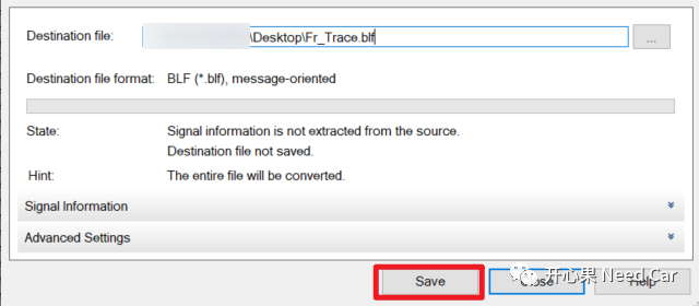 CANoe基础：数据Replay及录制操作的图23