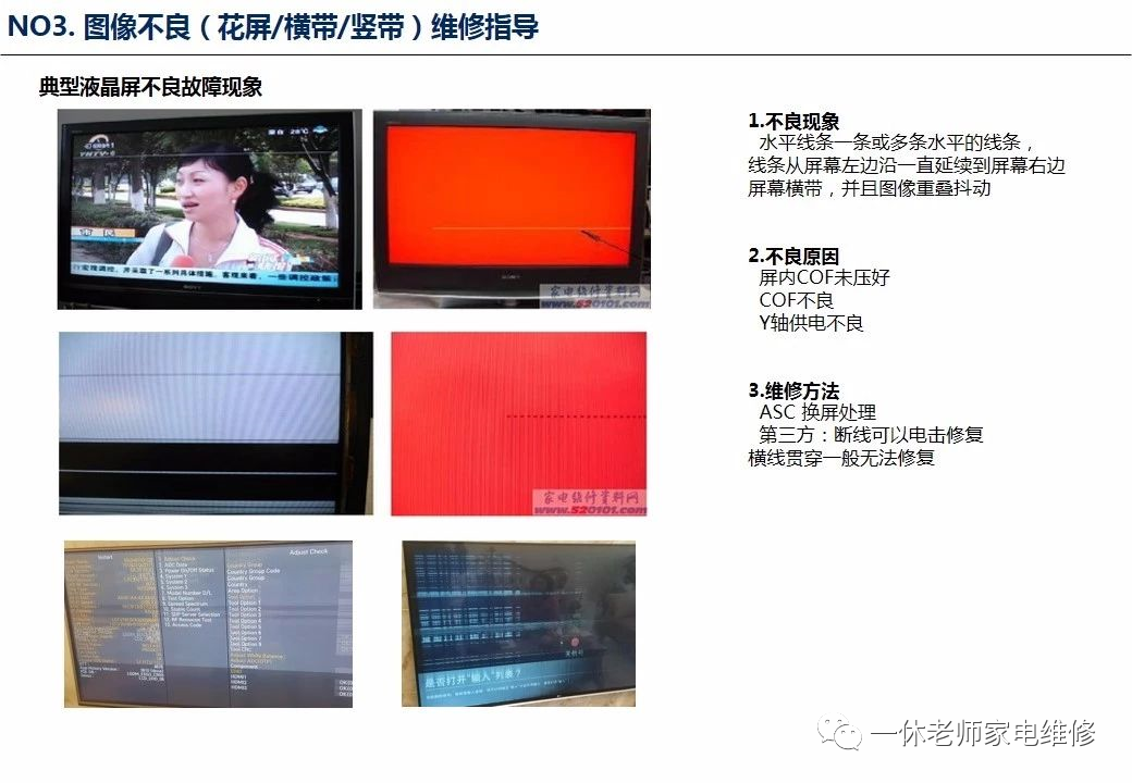lg电视花屏是什么原因