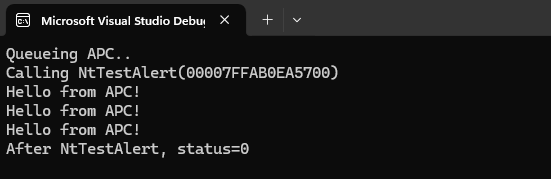 Windows APC 介绍 - 信息安全知识库