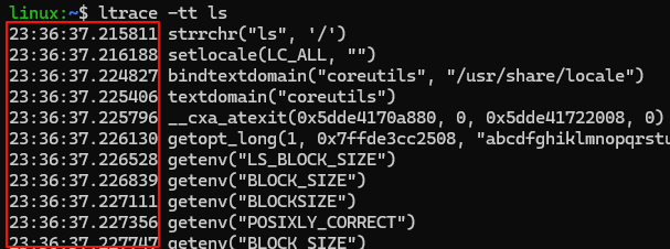 Linux 库函数跟踪利器：ltrace - 信息安全知识库