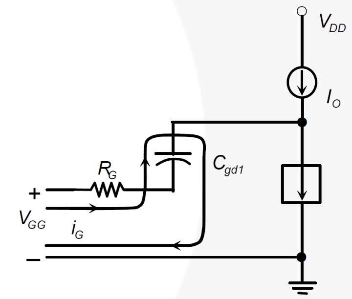 MOS管：为什么Vgs上升时会有一个小平台？的图7