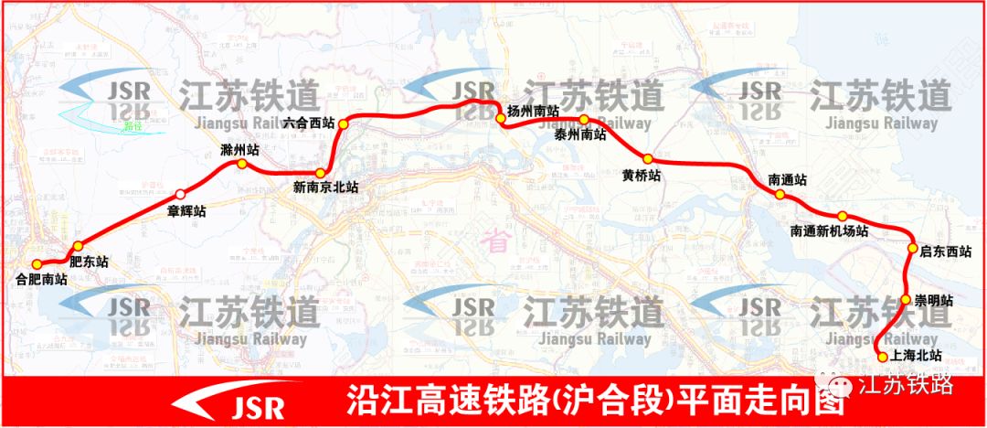 北沿江高铁吧_北沿江高铁线路图_扬州北沿江高铁线路图