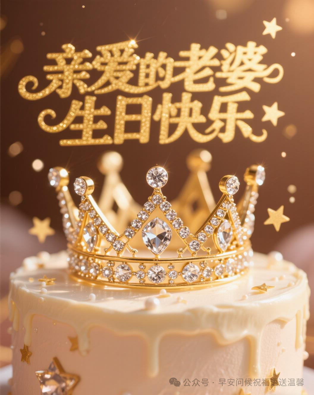 老婆生日祝福语暖心句子8个字