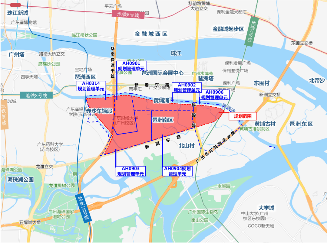 规划有变！海珠琶洲岛新增18宗涉宅地、21宗商地！