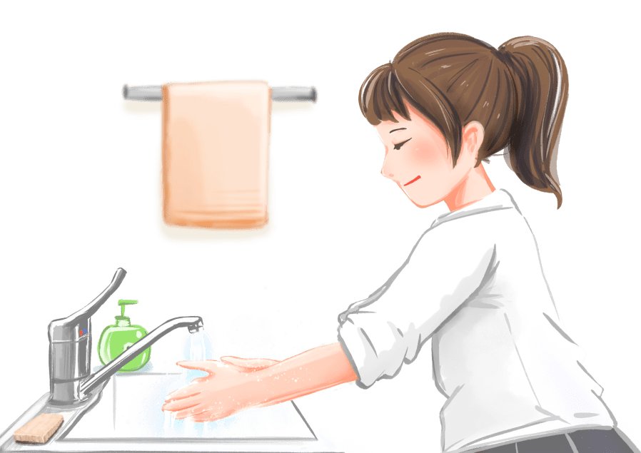 保持良好的个人卫生习惯,勤洗手,多通风,注意饮食卫生安全,加强环境