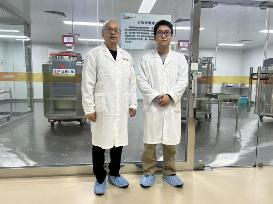 东方企业创新发展中心相关负责同志赴优赛生命科学发展有限公司考察