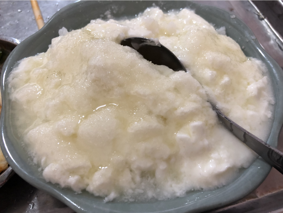 生牦牛肉酱配糌粑真是谁吃谁知道