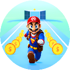 樱花跑酷双人闯关小游戏