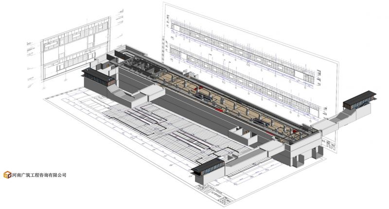 BIM技术 | 地铁车站BIM模型长什么样子？来看看是否和你想象的一样！